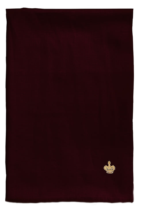The Crown Diamond Weave Pure Cashmere Shawl